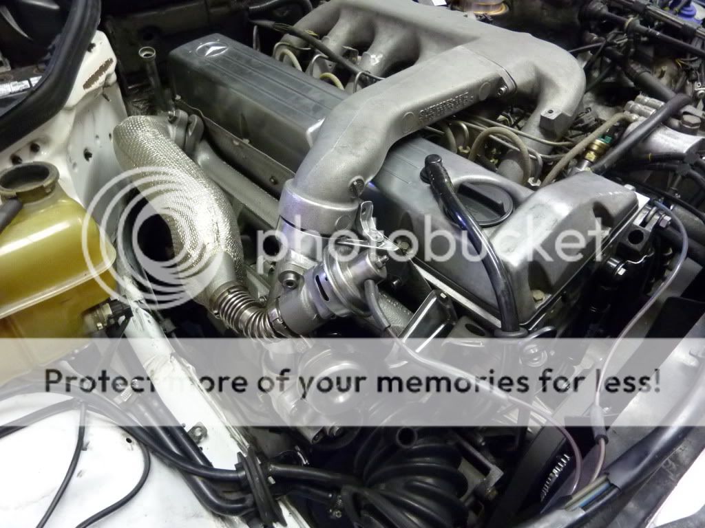 Painting exhaust manifold primer PeachParts Mercedes